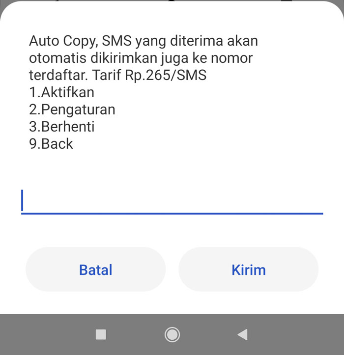 Auto Copy SMS