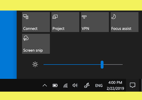 Slider Windows 10
